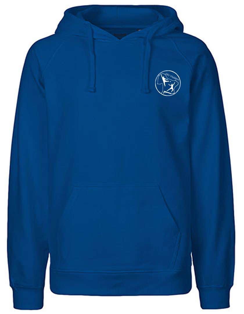 KBV Waddens Fan - Hoodie Fairtrade Herren blaumit logo