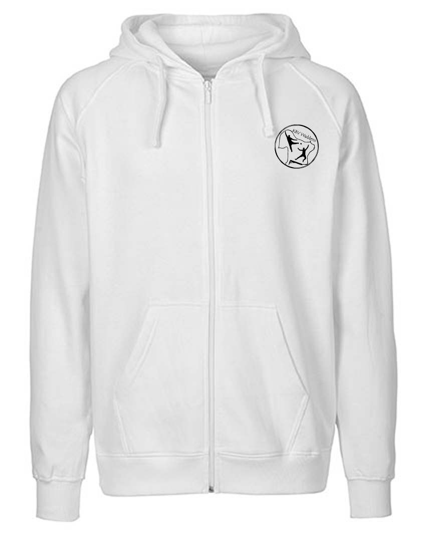 KBV Waddens Fan - Sweatjacke Fairtrade Herren weiß