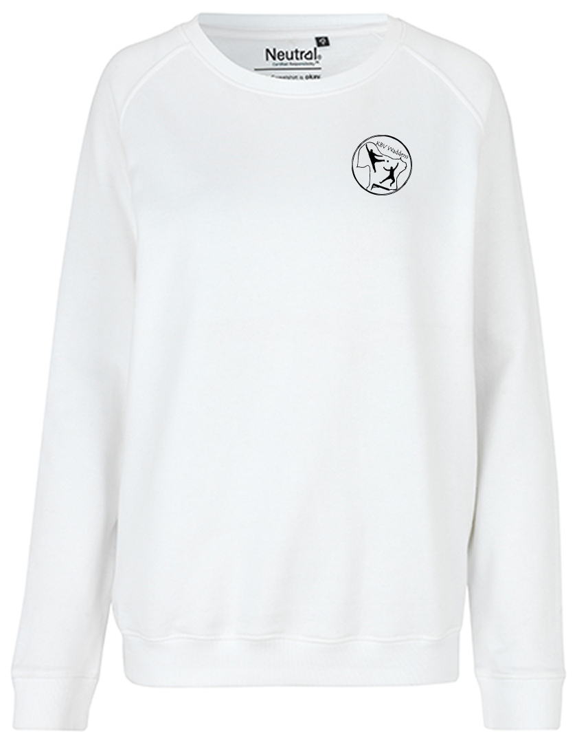 KBV Waddens Fan - Sweatshirt Fairtrade Damen weiß