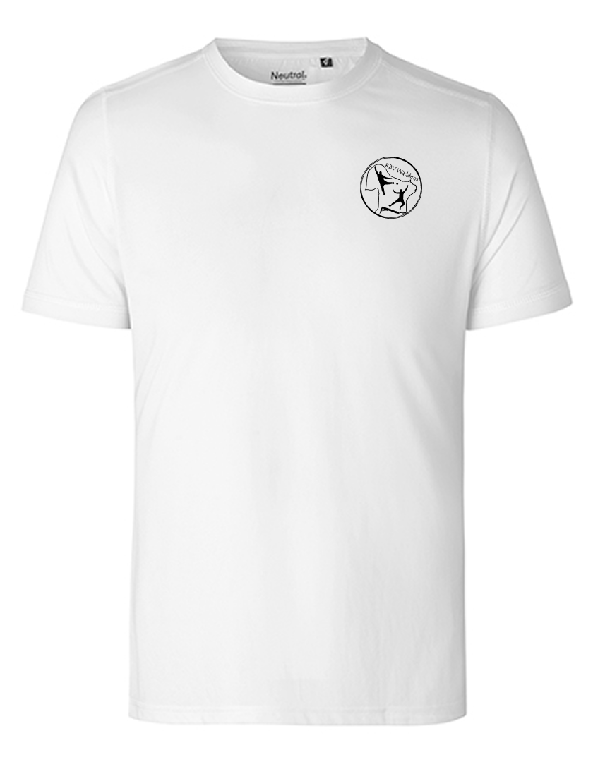 KBV Waddens Fan - Polyestershirt Fairtrade Herren weiß