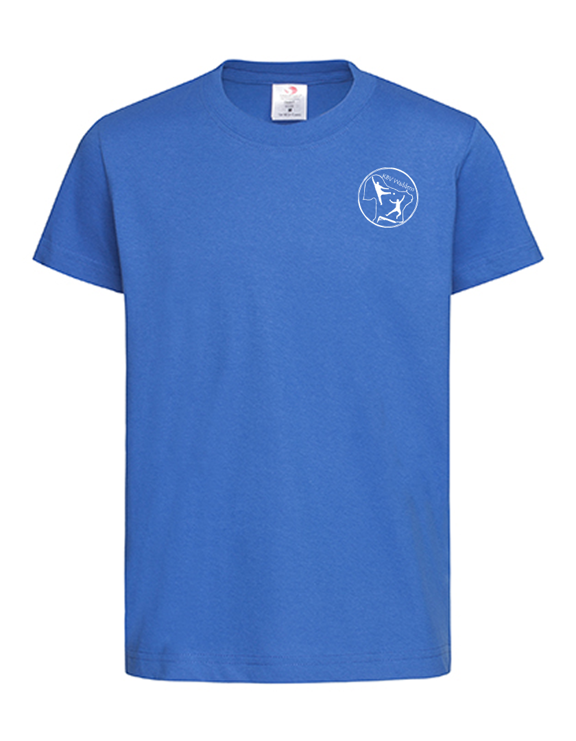 KBV Waddens Fan - T-Shirt Kinder blaumit logo