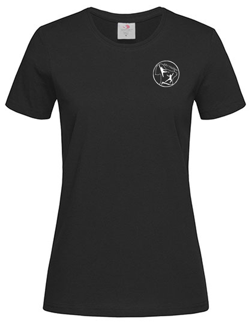 KBV Waddens Fan - T-Shirt Damen schwarz