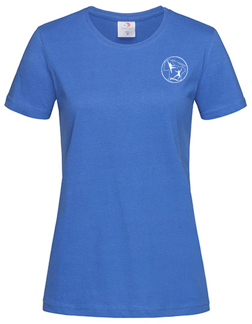 KBV Waddens Fan - T-Shirt Damen blaumit logo