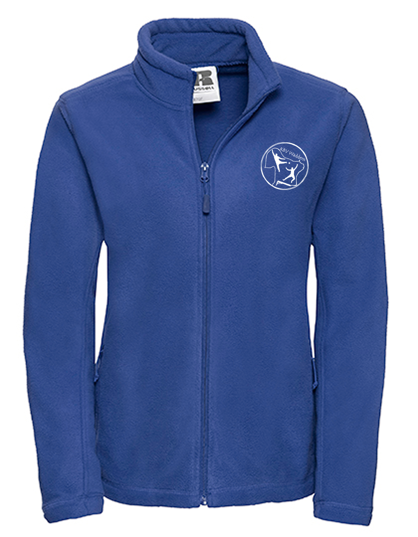 KBV Waddens Fan - Fleecejacke Damen blaumit logo