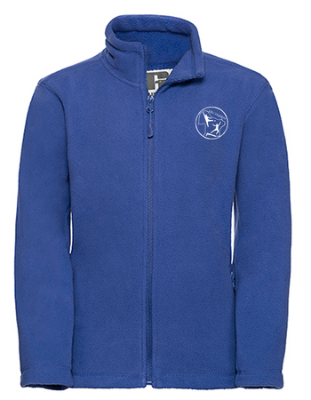 KBV Waddens Fan - Fleecejacke Kinder blaumit logo