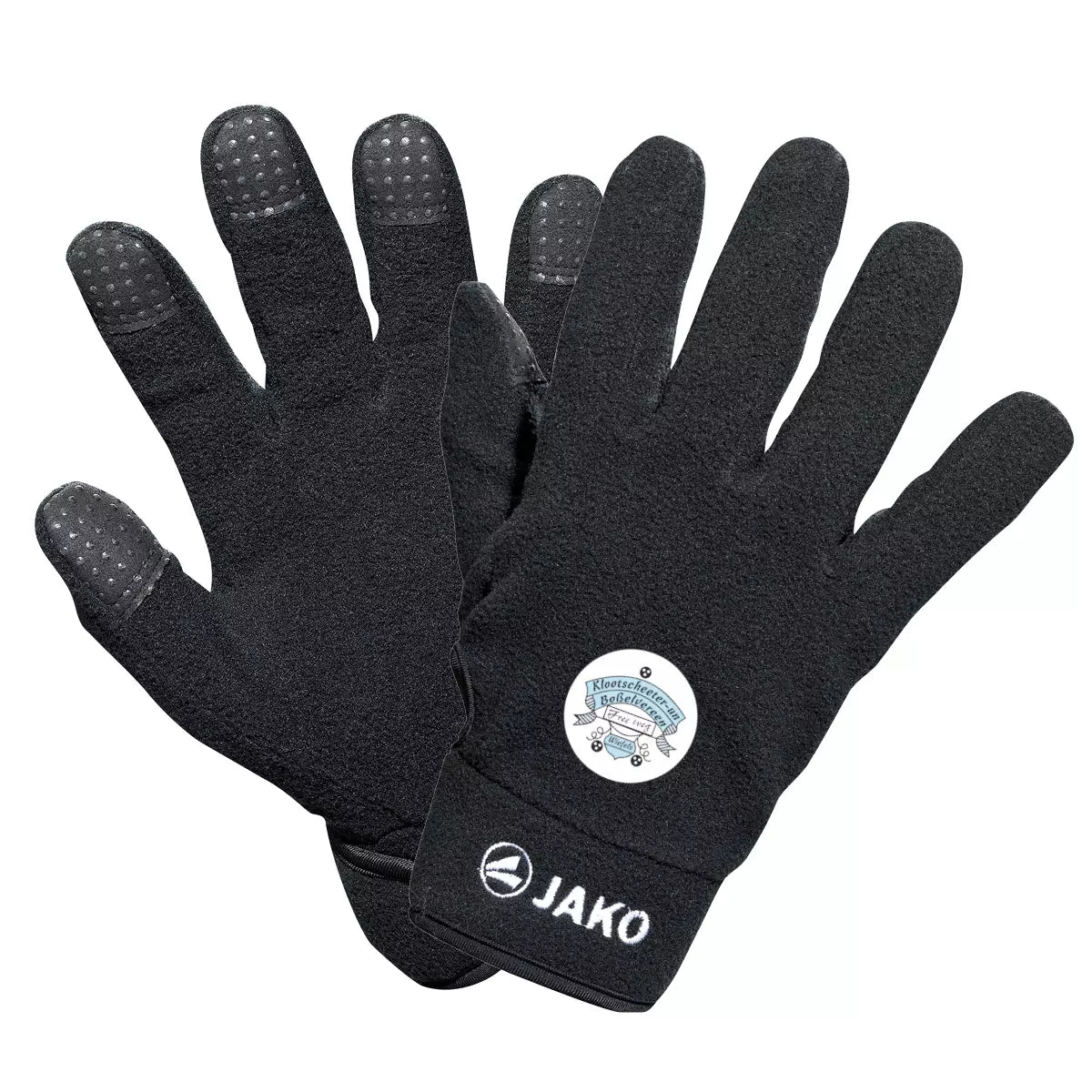 KBV Wiefels Fan Handschuhe Fleece Schwarz