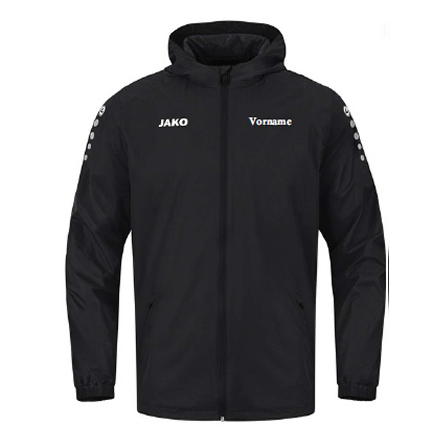 KBV Wiesederfehn Coachjacke "Vereinsname" Kinder Schwarz
