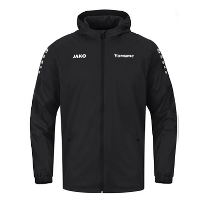 KBV Wiesederfehn Coachjacke "Vereinswappen" Herren Schwarz