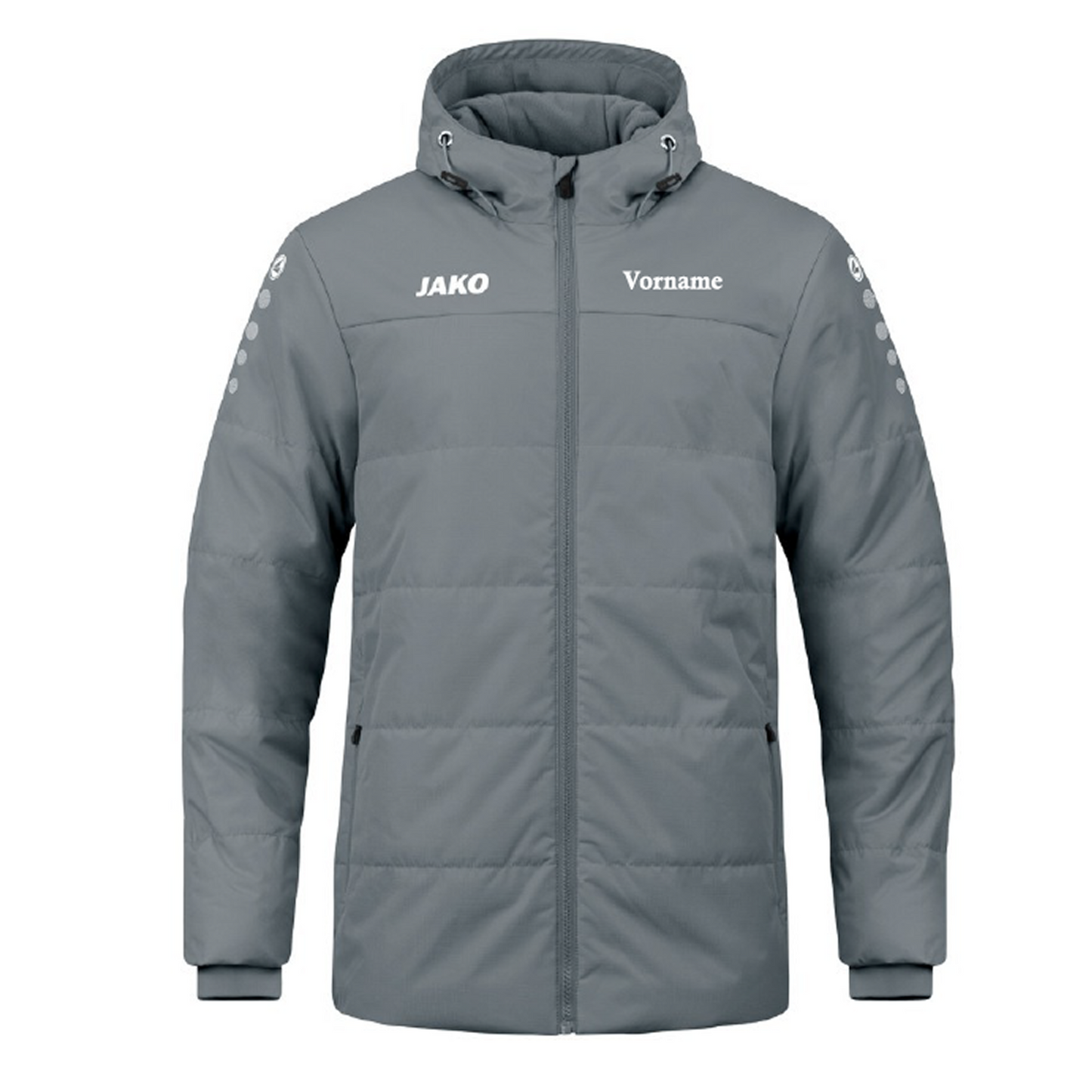 KBV Wiesederfehn Coachjacke "Vereinswappen" Kinder Grau