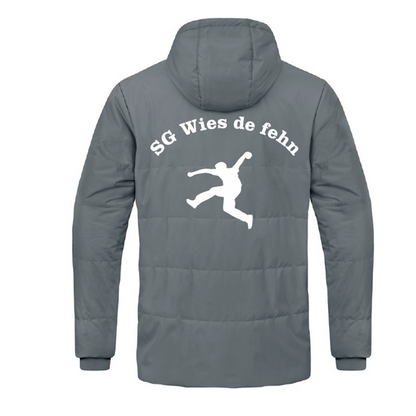 KBV Wiesederfehn Coachjacke "Vereinswappen" Kinder Grau