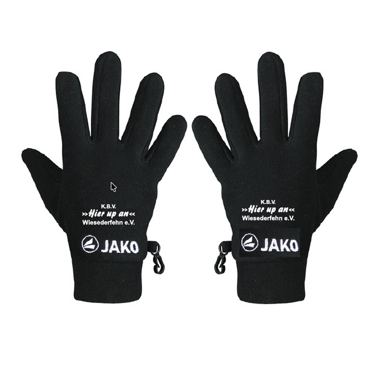 KBV Wiesederfehn Handschuhe "KBV" Unisex Schwarz