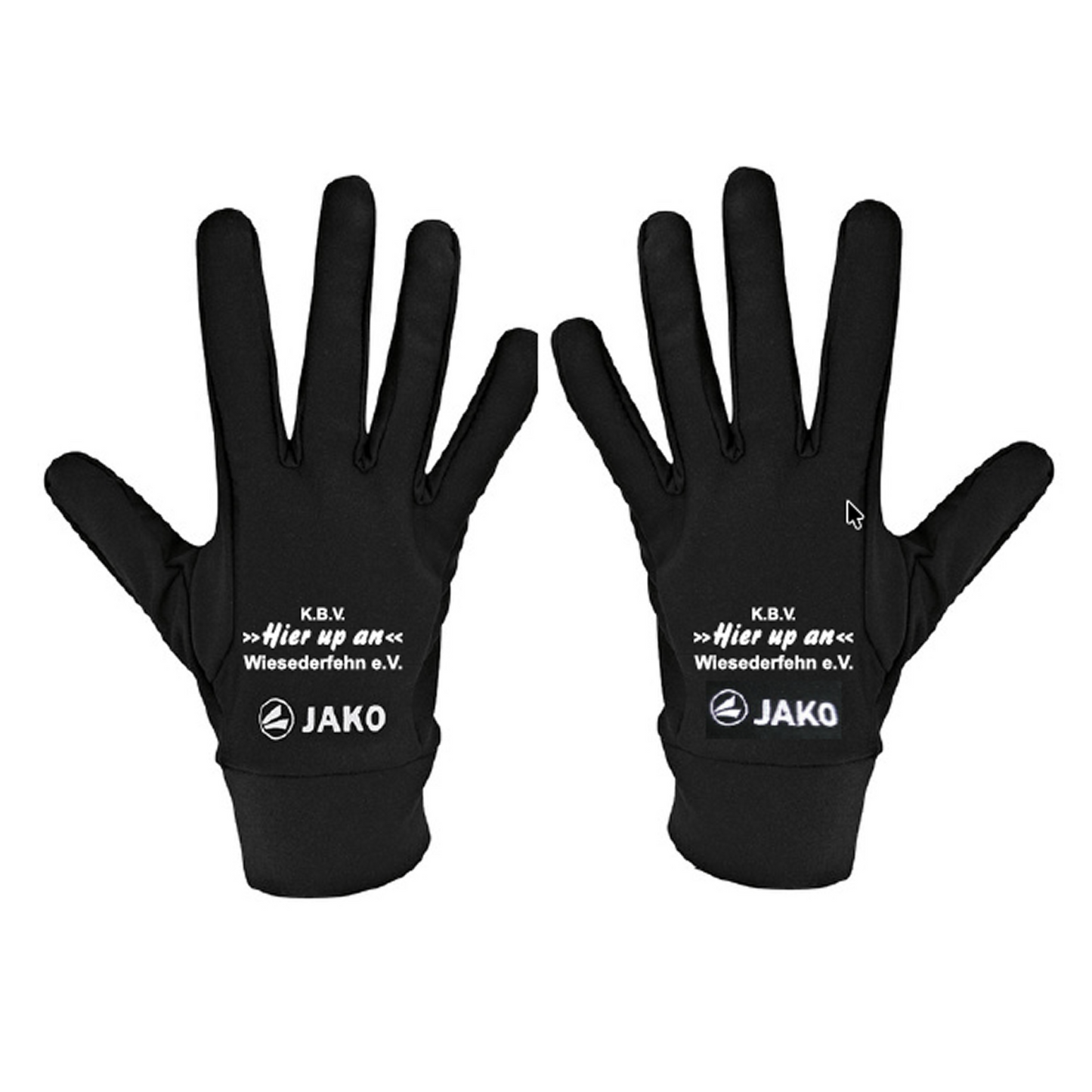 KBV Wiesederfehn Funktions-Handschuhe "KBV" Unisex Schwarz