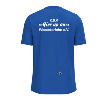 KBV Wiesederfehn T-Shirt "KBV" Herren Royal