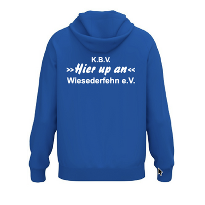 KBV Wiesederfehn Kapuzensweat "KBV"  Herren Royal