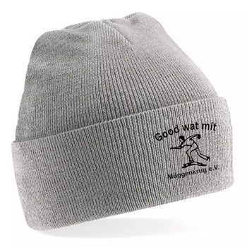 KBV Müggenkrug Fan Strickmütze Kinder Grau