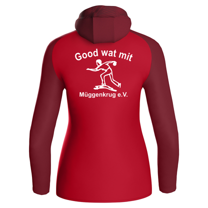 KBV Müggenkrug Kapuzenjacke Iconic Damen Rot