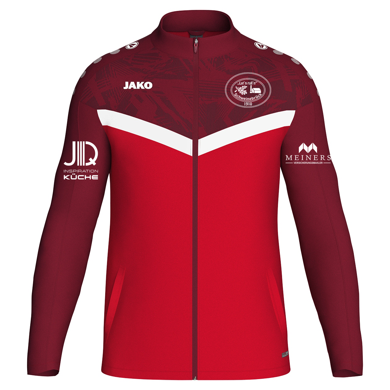 KBV Schweinebrück Kapuzenjacke Iconic Kinder Rot