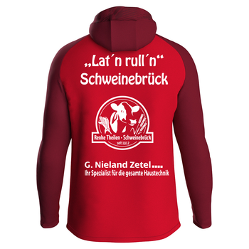 KBV Schweinebrück Kapuzenjacke Iconic Herren Rot