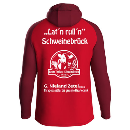 KBV Schweinebrück Kapuzenjacke Iconic Kinder Rot