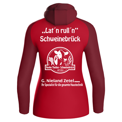 KBV Schweinebrück Kapuzenjacke Iconic Damen Rot