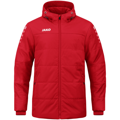 KBV Schweinebrück Coachjacke Team mit Kapuze Herren Rot