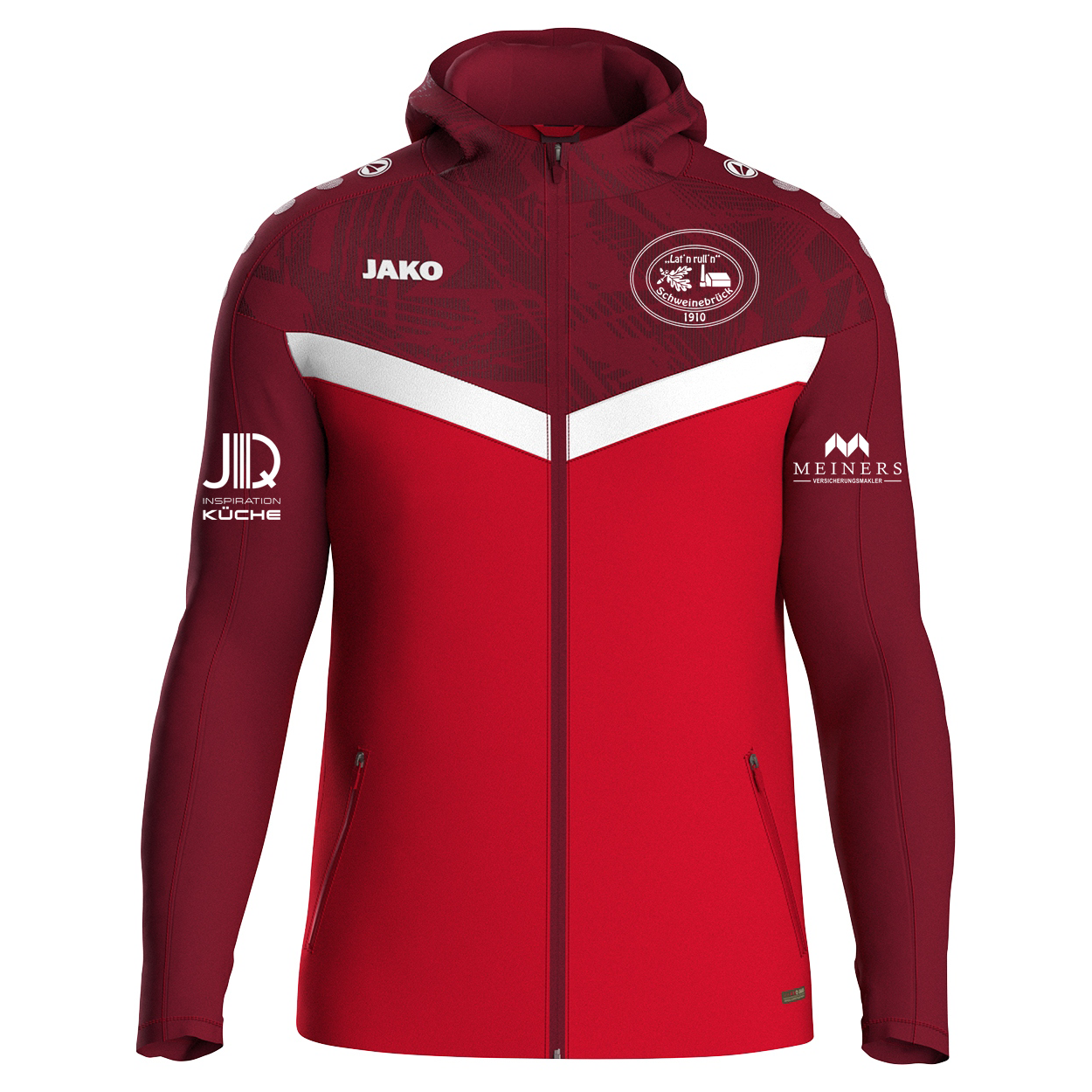 KBV Schweinebrück Polyesterjacke Iconic Herren Rot