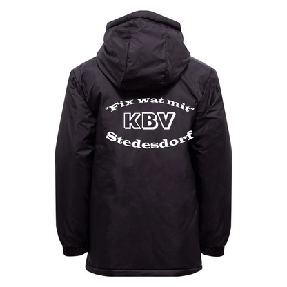 KBV Stedesdorf Stadionjacke Kinder Schwarz