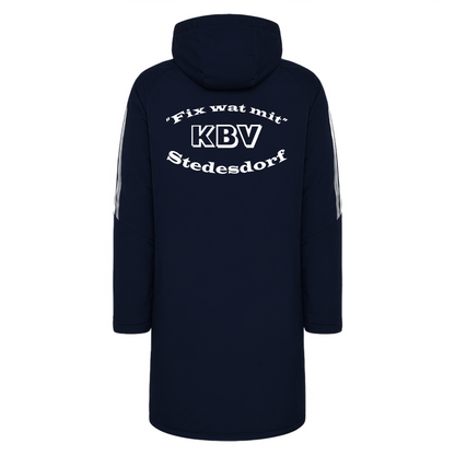 KBV Stedesdorf Stadionjacke Schwarz