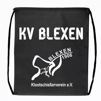 KV Blexen Fan Turnbeutel Schwarz