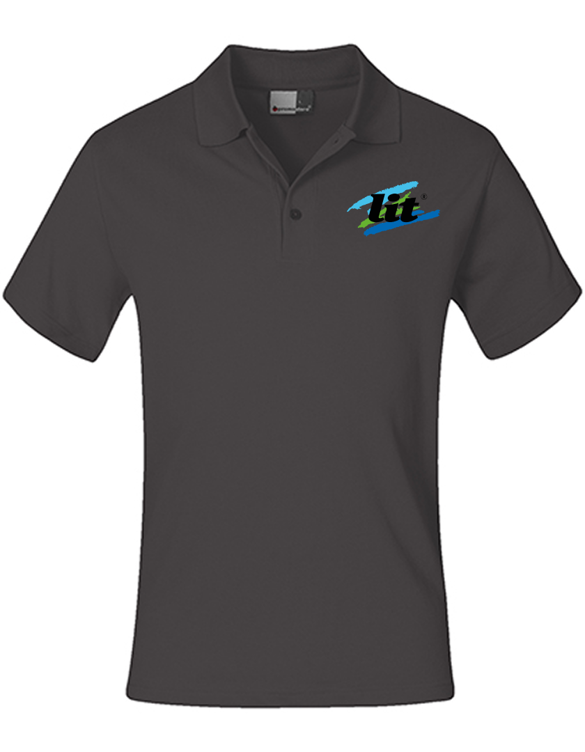 Polo Superior Herren Grau