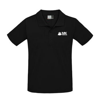MK Personal Poloshirt Herren Schwarz (inkl. gesticktes Brust-Logo)