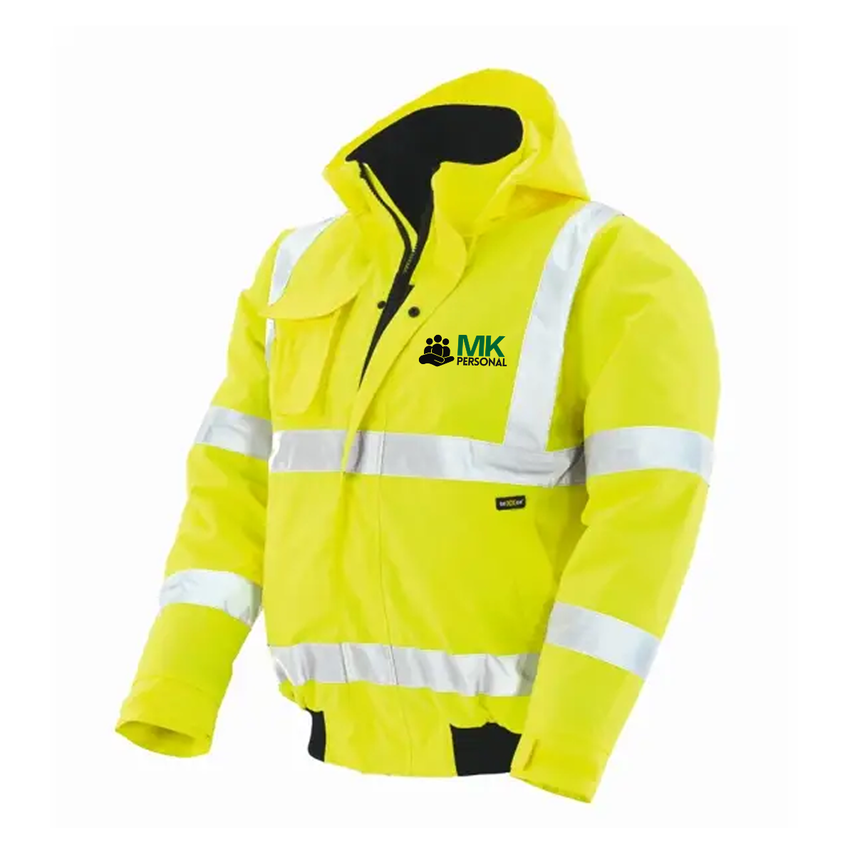 MK Personal Arbeitsjacke Warnschutz (inkl. Brust-Logo)