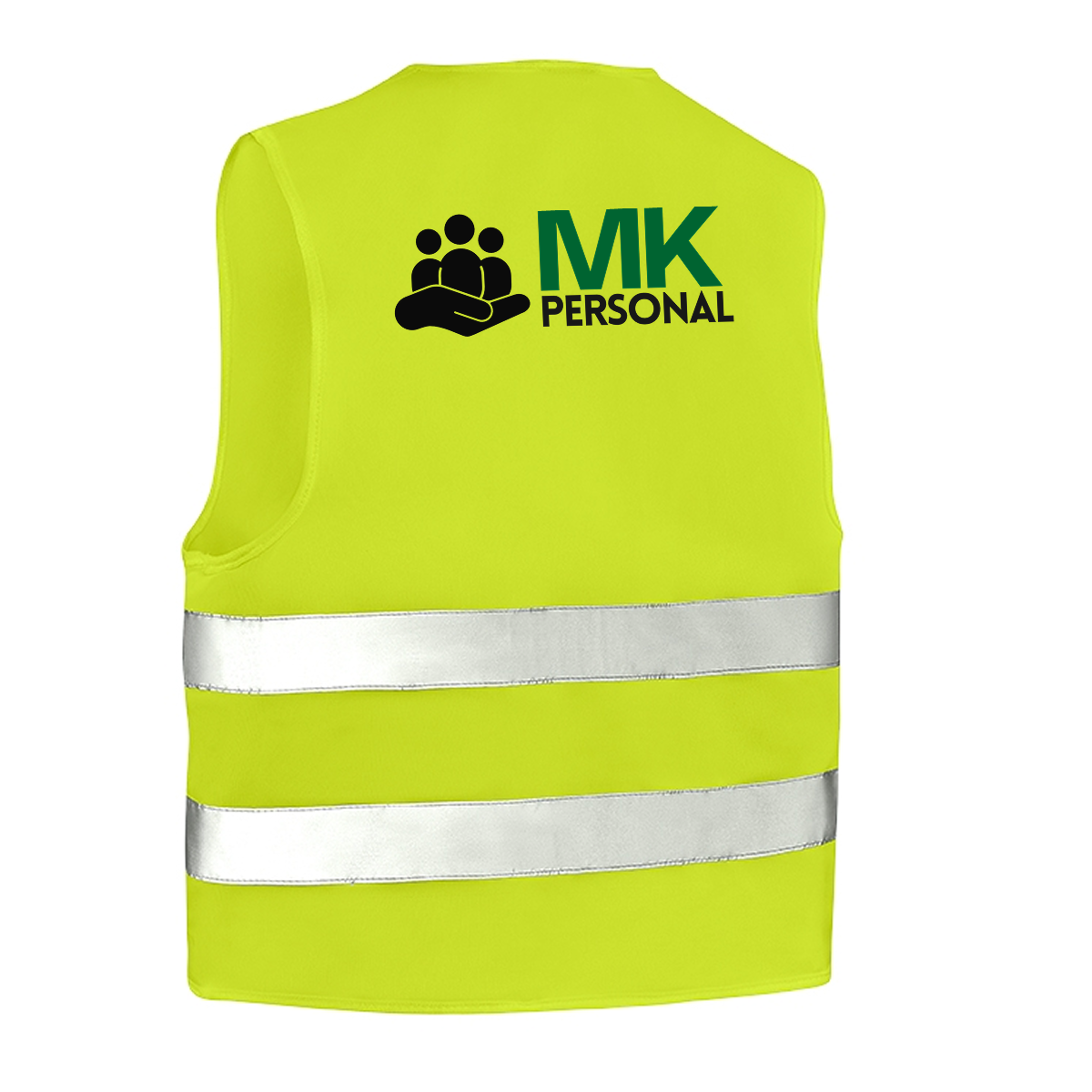 MK Personal Warnschutz-Weste (inkl. Rücken-Logo)