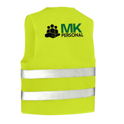 MK Personal Warnschutz-Weste (inkl. Rücken-Logo)
