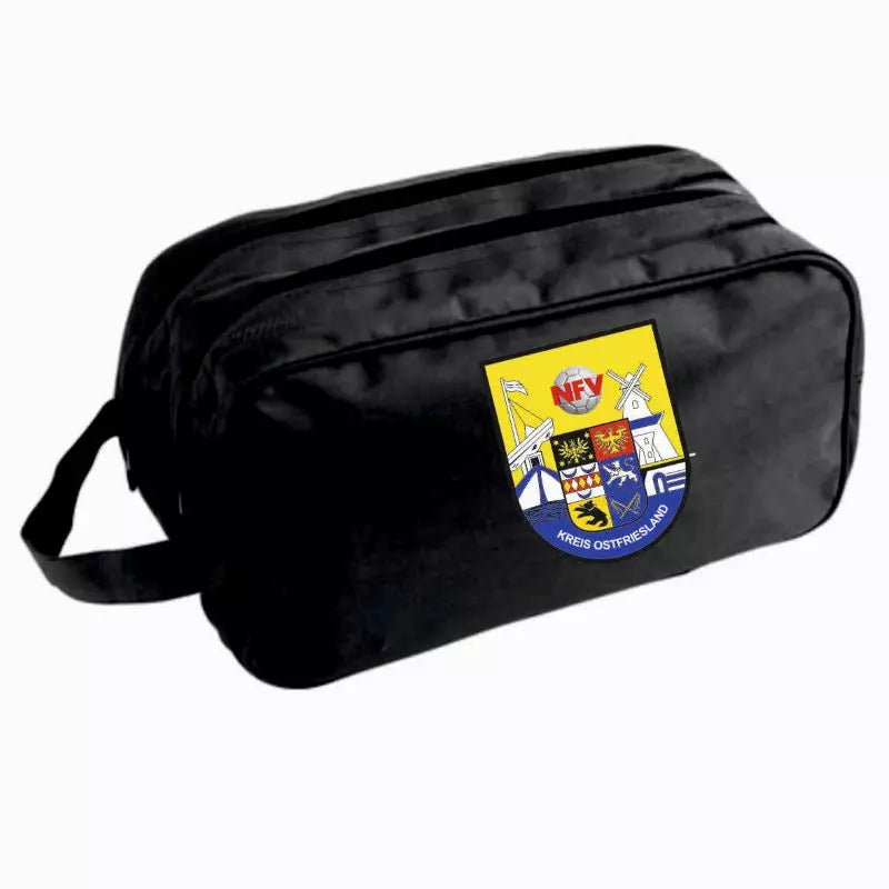 NFV Kreis Ostfriesland Fan Kulturtasche Schwarz