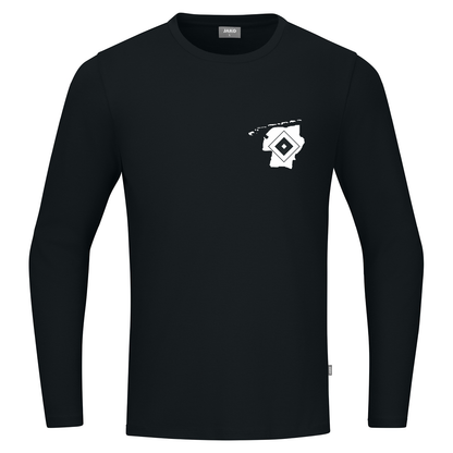 OFC PowerRaute Fresena Longsleeve Organic Herren Schwarz