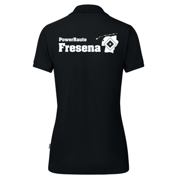 OFC PowerRaute Fresena Polo Organic Damen Schwarz