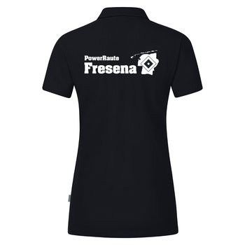 OFC PowerRaute Fresena Polo Organic Stretch Damen Schwarz