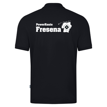 OFC PowerRaute Fresena Polo Doubletex Herren Schwarz