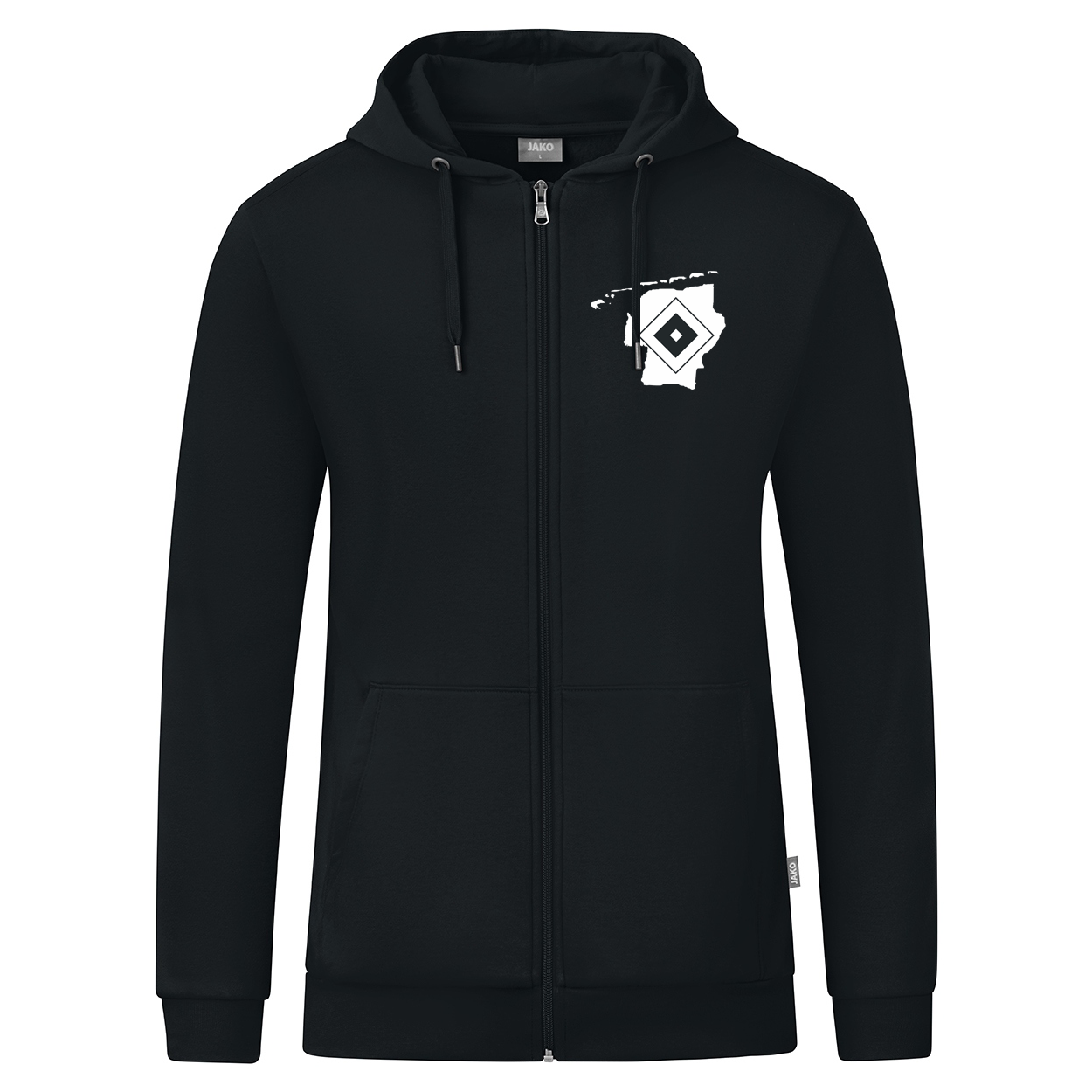 OFC PowerRaute Fresena Kapuzenjacke Organic Damen Schwarz