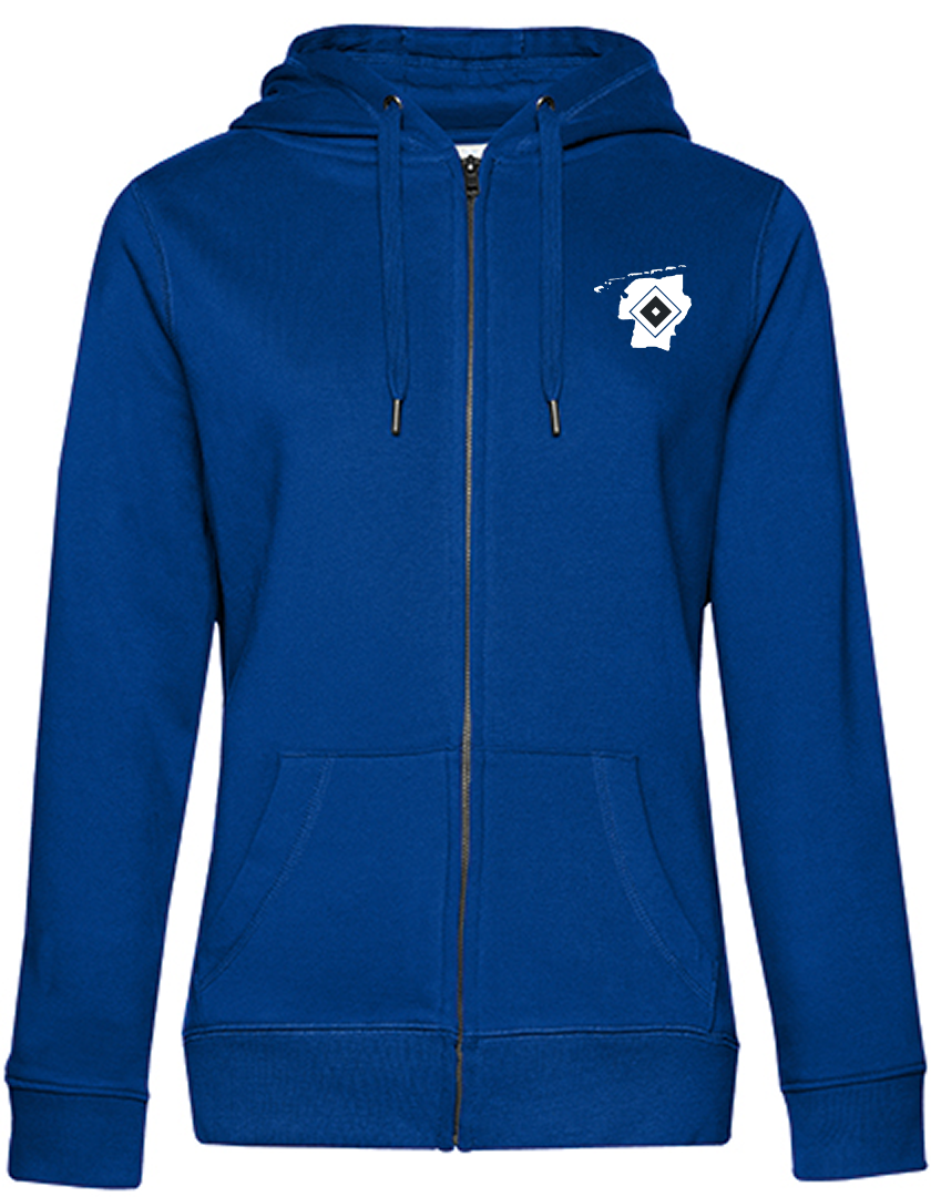OFC PowerRaute Fresena Fan - Sweatjacke Damen blaumit logo