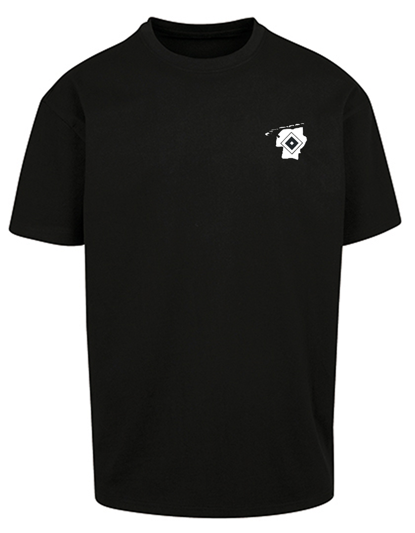 OFC PowerRaute Fresena Fan - T-Shirt oversize Herren schwarz