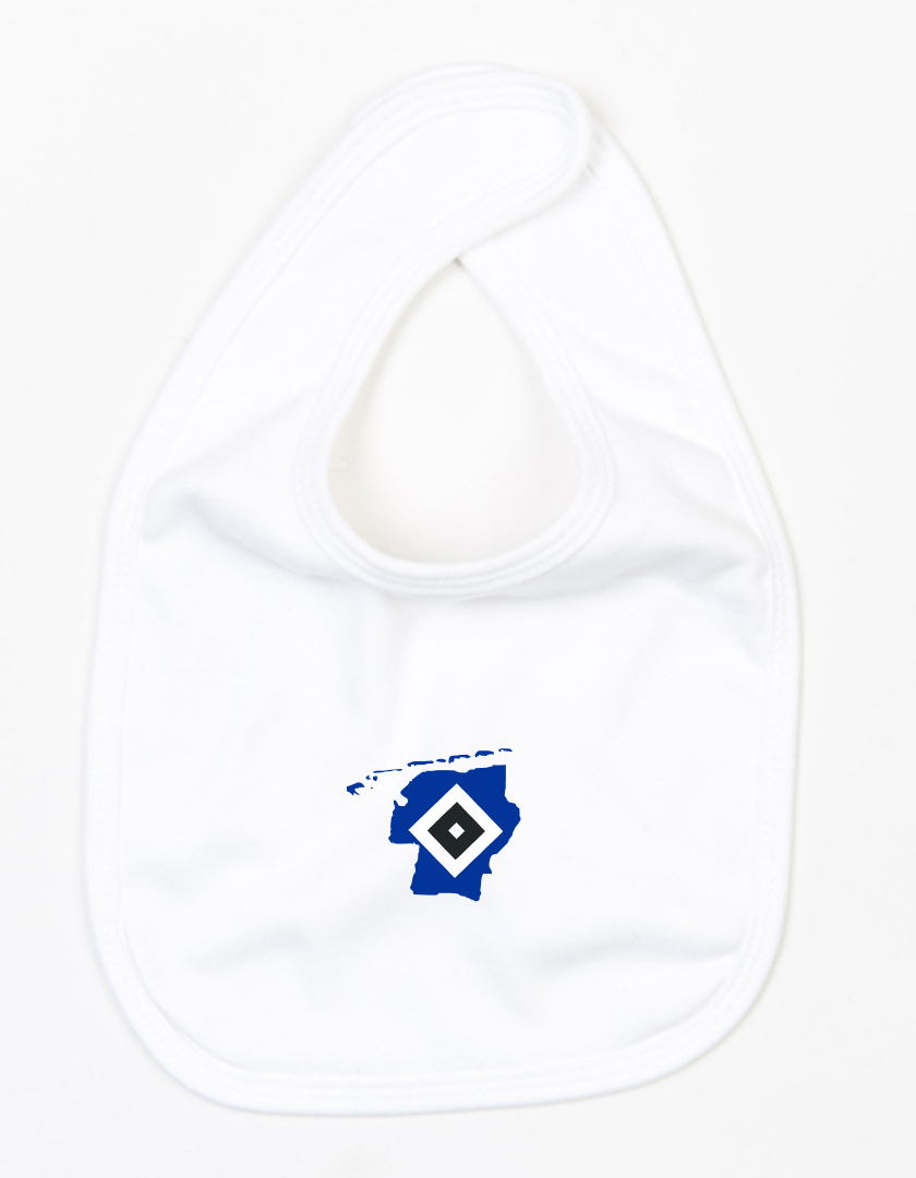 OFC PowerRaute Fresena Fan - Lätzchen Baby weiß