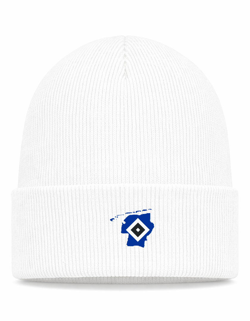 OFC PowerRaute Fresena Fan - Beanie Strick weiß
