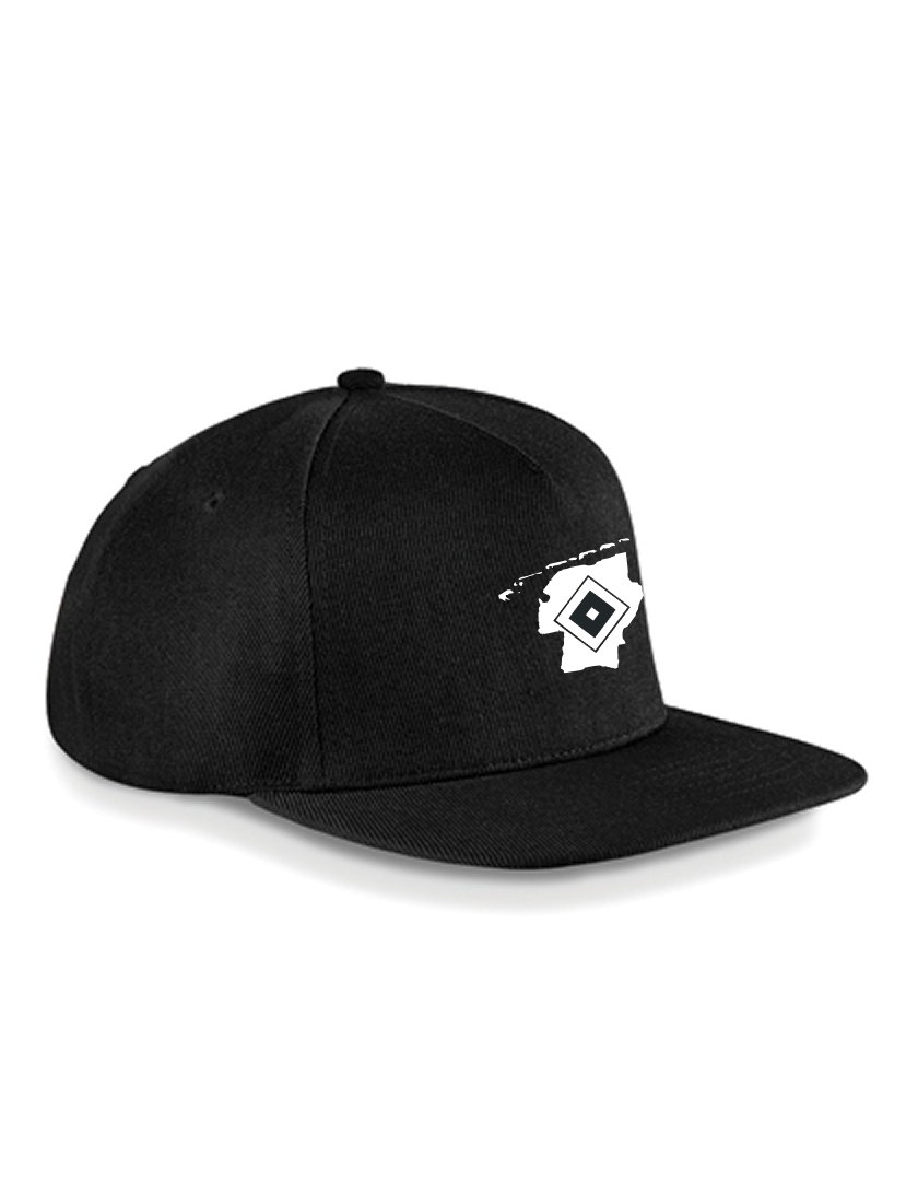 OFC PowerRaute Fresena Fan - 5-Panel Snapback Flat schwarz