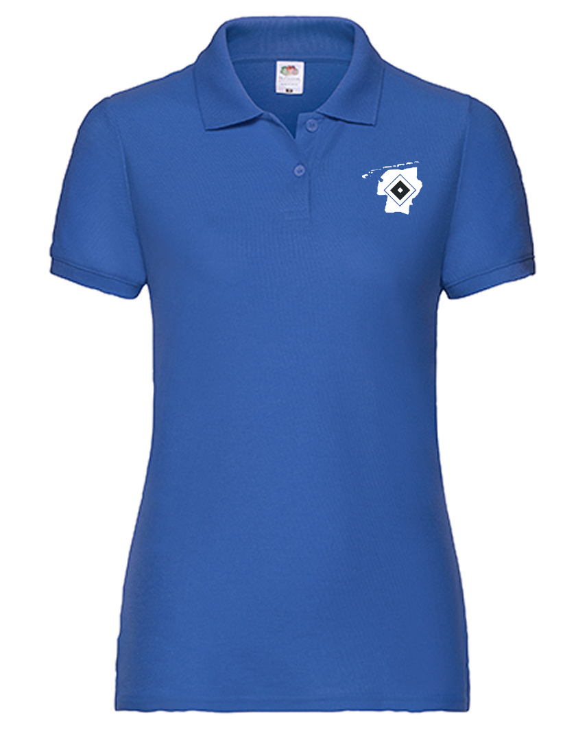 OFC PowerRaute Fresena Fan - Poloshirt Damen blaumit logo