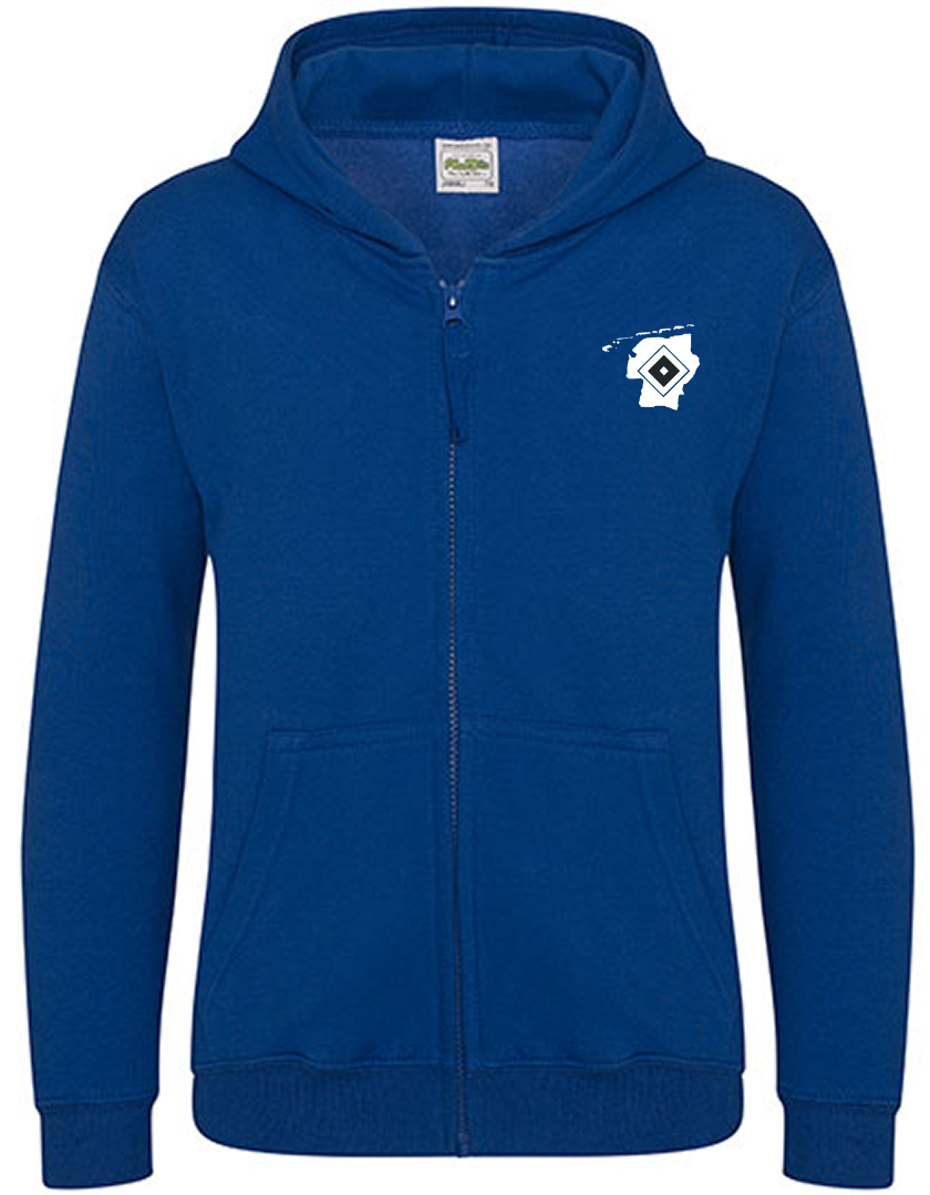 OFC PowerRaute Fresena Fan - Sweatjacke Kinder blaumit logo