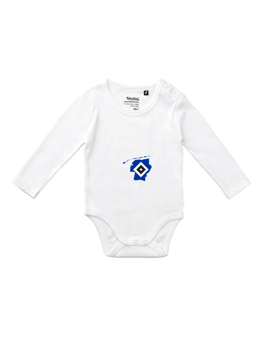 OFC PowerRaute Fresena Fan - Body Baby Langarm weiß