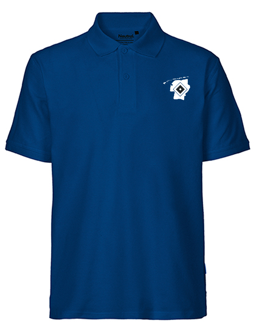 OFC PowerRaute Fresena Fan - Poloshirt Fairtrade Herren blaumit logo