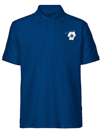OFC PowerRaute Fresena Fan - Poloshirt Fairtrade Herren blaumit logo
